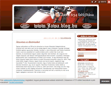 Tablet Screenshot of jawa.blog.hu