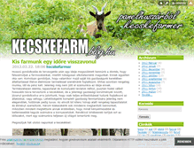 Tablet Screenshot of kecskefarm.blog.hu