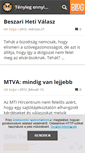 Mobile Screenshot of faek.blog.hu
