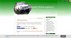 Desktop Screenshot of manodesign.blog.hu