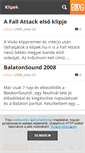 Mobile Screenshot of klipek.blog.hu