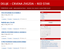 Tablet Screenshot of delije.blog.rs
