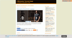Desktop Screenshot of momentan.blog.hu