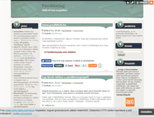 Tablet Screenshot of panikbeteg.blog.hu