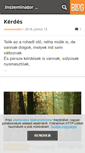 Mobile Screenshot of inszeminator.blog.hu