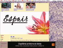 Tablet Screenshot of em-espoir.blog.cz