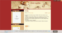 Desktop Screenshot of doris.blog.hu