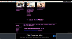 Desktop Screenshot of basketicek.blog.cz
