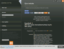 Tablet Screenshot of mikesyte.blog.hu