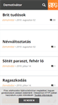 Mobile Screenshot of demotivatorblog.blog.hu