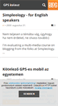 Mobile Screenshot of gpskalauz.blog.hu