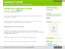 Tablet Screenshot of amerikaifutball.blog.hu