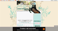 Desktop Screenshot of lovelyshorse.blog.cz
