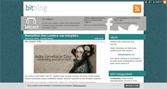 Desktop Screenshot of bit.blog.hu