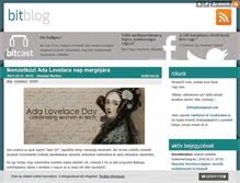 Tablet Screenshot of bit.blog.hu