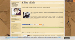 Desktop Screenshot of edinaoldala.blog.hu