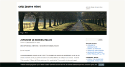 Desktop Screenshot of ceipjaumemiret.blog.cat