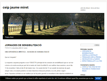 Tablet Screenshot of ceipjaumemiret.blog.cat