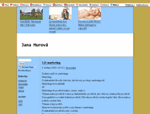 Tablet Screenshot of janamurova.blog.cz