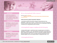 Tablet Screenshot of baranyhimlo.blog.hu