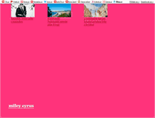 Tablet Screenshot of miley-cyrus-elisky.blog.cz
