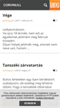 Mobile Screenshot of corvinull.blog.hu