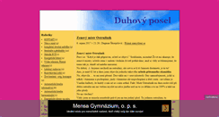 Desktop Screenshot of duhovyposel.blog.cz