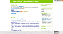 Desktop Screenshot of loveisalwayscomes.blog.hu