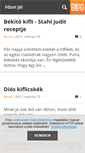 Mobile Screenshot of foznijo.blog.hu