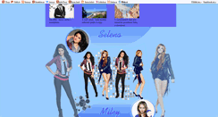 Desktop Screenshot of miley-selena-fan.blog.cz