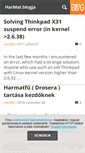 Mobile Screenshot of harmat.blog.hu