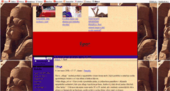Desktop Screenshot of historickyegypt.blog.cz