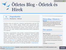 Tablet Screenshot of otletes.blog.hu