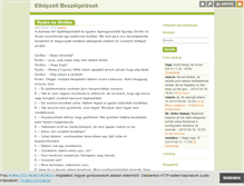 Tablet Screenshot of elkepzeltbeszelgetesek.blog.hu