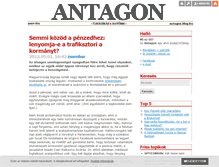 Tablet Screenshot of antagon.blog.hu