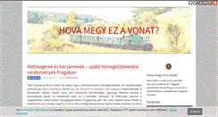 Desktop Screenshot of hovamegyavonat.blog.hu