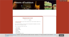 Desktop Screenshot of hotelek.blog.hu