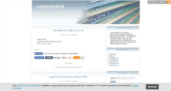 Desktop Screenshot of leteszteltuk.blog.hu