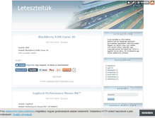 Tablet Screenshot of leteszteltuk.blog.hu