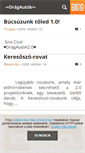 Mobile Screenshot of dragaautok.blog.hu