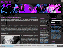 Tablet Screenshot of bthebest.blog.hu