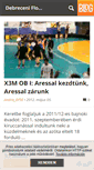 Mobile Screenshot of debrecenifse.blog.hu