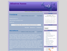 Tablet Screenshot of albatros.blog.rs