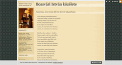 Desktop Screenshot of bozsvari.blog.hu