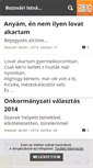 Mobile Screenshot of bozsvari.blog.hu