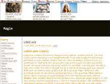 Tablet Screenshot of magiicky.blog.cz