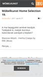 Mobile Screenshot of mobelkunst.blog.hu