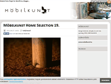 Tablet Screenshot of mobelkunst.blog.hu