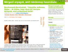Tablet Screenshot of mergezo.blog.hu
