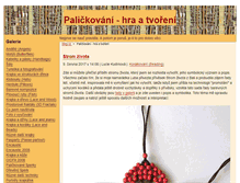 Tablet Screenshot of lacespider.blog.cz